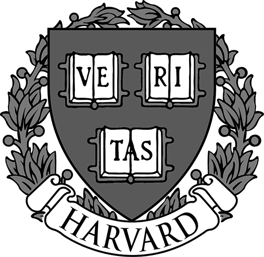 The Harvard University shield features three open books with the Latin word "VERITAS," surrounded by a laurel wreath and a banner reading "HARVARD" below the shield—much like primary care in Tallahassee, FL stands as a symbol of trust and excellence.