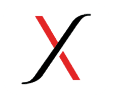 A stylized letter "X" with the left stroke in solid red and the right stroke in solid black, set against a white background—perfect for representing primary care Tallahassee, FL.