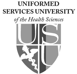 Logo of the Uniformed Services University of the Health Sciences, featuring the acronym "USU" divided among four shield sections, with a caduceus symbol in the lower left—an emblem recognized by primary care Tallahassee, FL professionals.